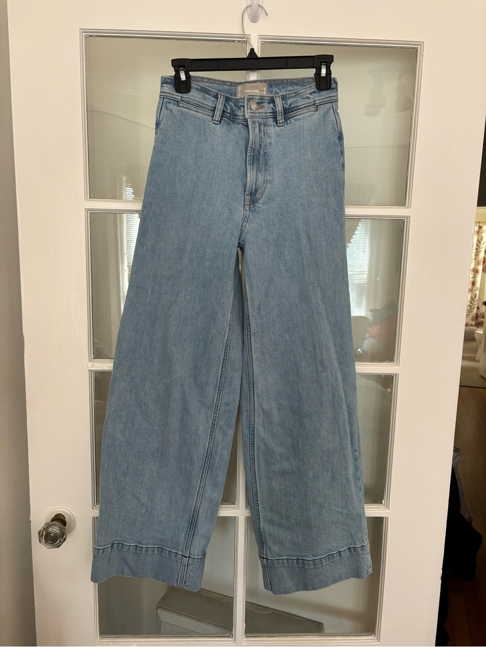 Everlane The Mariner Jean Light Blue Wide-Leg Size 25